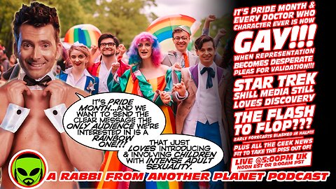 LIVE@5: EVERYONE in Doctor Who EVER is Now GAY!!!! Star Trek!!! The Flash!!!