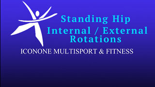 Standing Hip Internal / External Rotations