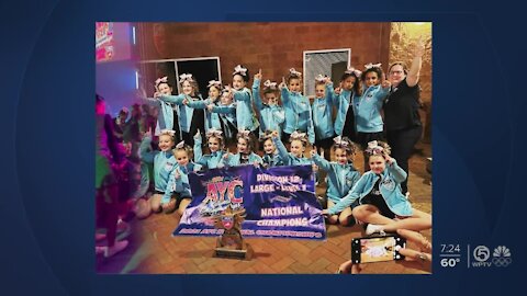 LOCAL CHEERLEADERS ARE NATIONAL CHAMPS