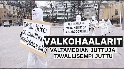 Valkohaalarit - valtamedian juttuja tavallisempi juttu