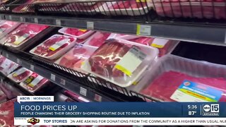 High cost of food has shoppers changing their spending habits