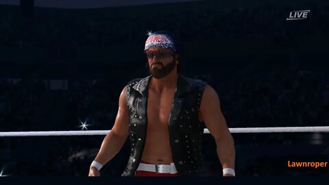 WWE 2k22 Randy Savage Entrance