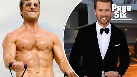 Glen Powell poses nude in steamy Men's Health cover shoot