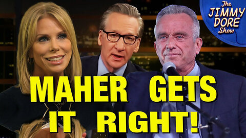 Bill Maher DEFENDS RFK Jr.s Wife Cheryl Hines! w/ Ryan Dawson