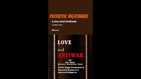 #Shorts "LOVE and ANTIWAR" - Patriotic Nightmare Promo