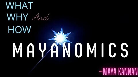 mayaNomics - a FireSide Seminar on Identifying hotspots & creating Intrinsic values for your assets.