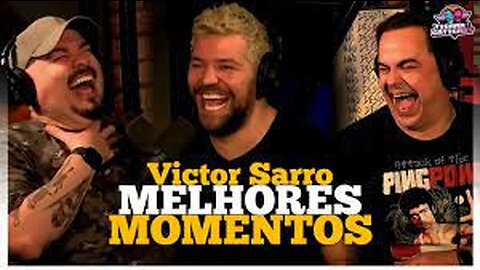 TENTE NÃO RIR VITOR SARRO E AMENDOIM - MELHORES CORTES PODCAST parte 2