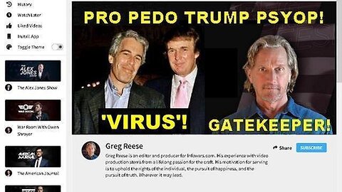 Pedophile TRUMP Gatekeeper Greg Reese: Venezuelan Gangs Sent to America By Design!