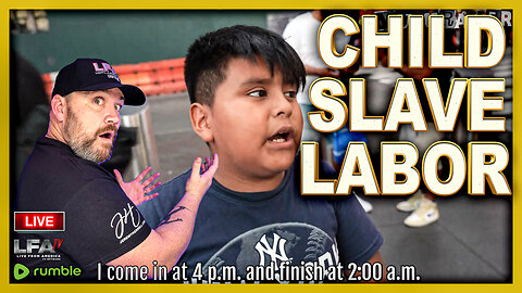 CHILD SLAVES IN AMERICA! | LIVE FROM AMERICA 9/3/24 11am