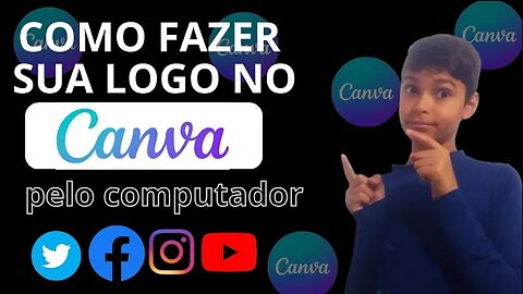 COMO FAZER UMA LOGO PARA SUAS REDES SOCIAIS GRATUITAMENTE