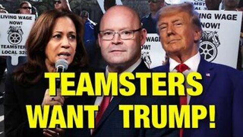 Teamsters REFUSE To Endorse Kamala Harris!