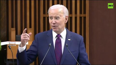 Joe Biden Applauds CHINA....err Wait...Canada! Freudian Slip??