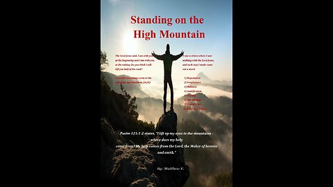 Standing on the High Mountain