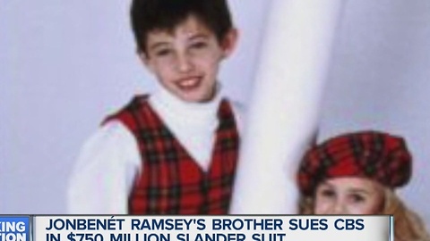 JonBenet Ramsey's brother sues CBS for $750 million