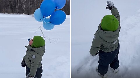 Toddler Says Goodbye To Pacifier In The Cutest Way