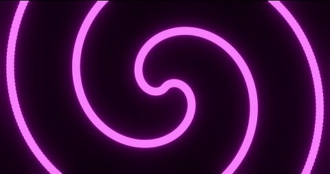 👍 hypnotic simple neon spiral vj loop [trippy pink spiral screensaver]