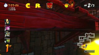 Cortex Castle CTR Challenge Gameplay - Crash Team Racing Nitro-Fueled