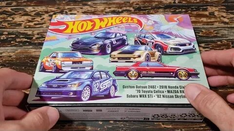 Unboxing Hot Wheels JDM 6 pack Great Kroger Find import themed multipack