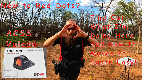 Learn Red Dots Fast. ACSS Vulcan reticle.