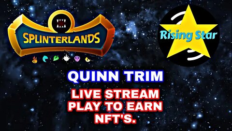 Play To Earn NFT's | Live Stream | Passive Income | Games World | Quinn Trim