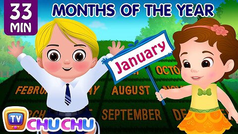 Months, Of The Year Song _ January, February, March a...