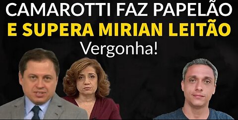 In Brazil, journalist Camarotti is embarrassed when he scolds THAXAD and LULA's tax