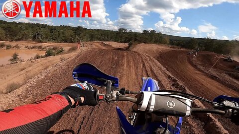 Test riding the 2021 Yamaha YZ250X on the Breezewood MX Track ! (2 STROKE)