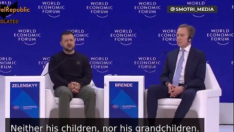 Zelensky threatens Putin and his children and his grandchildren