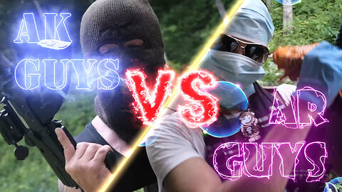 AK Guys vs. AR Guys (Official Music Video)