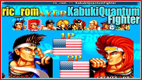 World Heroes (ric_rom Vs. KabukiQuantumFighter) [U.S.A. Vs. U.S.A.]