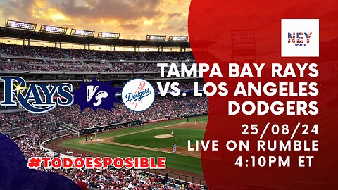 🔴 LIVE: Rays vs Dodgers + Analysis and Many Surprises More...Don't Miss It!!! ⚾🔥 🔴 (Live in Spanish)