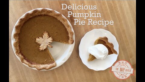 Delicious Pumpkin Pie Recipe