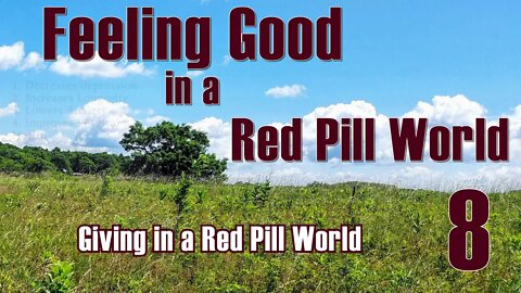 Feeling Good in a Red Pill World #8 Giving