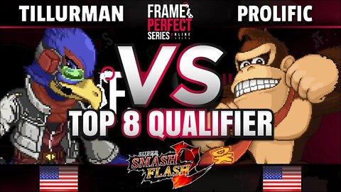 FPS6 Online - AFM | Tillurman (Falco) vs. IC3 | Prolific (DK) - Super Smash Flash 2 Top 8 Qualifier