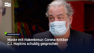 Maske mit Hakenkreuz: Corona-Kritiker C.J. Hopkins schuldig gesprochen