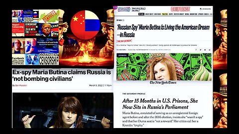 Ex USA DOD Living In Russia Ex Spy Maria Butina Expose USA Propaganda Used To Fuel Nuclear War Fears