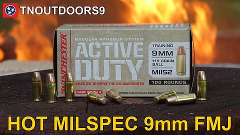 *HOT* MILSPEC 9mm FMJ: Winchester M1152