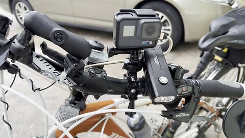 Marathon Training Bike Ride: Time Lapse using Go Pro Hero 6 on a Handlebar Mount