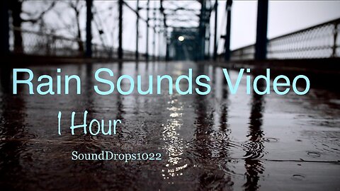 Take A Relaxing Nap With 1 Hour Of Rain Sounds