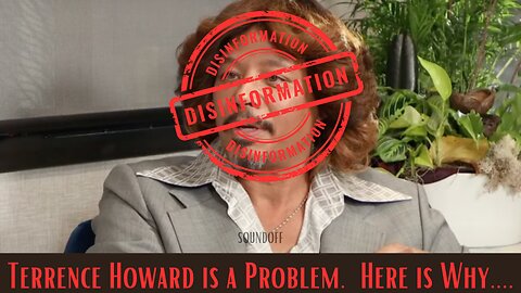 Why Terrence Howard is Still a Problem: Part 2 w/Commentary #psyop #conspiracy #pseudo