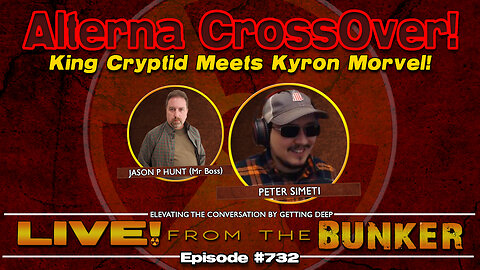 Live From The Bunker 732: an Alterna Cross-Over! Peter Simeti Talks BLOOD MOON