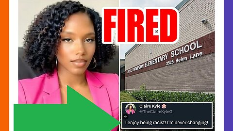 Racist Black Teacher Gets Fired