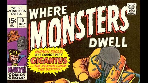 Where Monsters Dwell Comic Book Collection