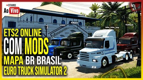 🔴 ETS2 1.44 MULTPLAYER MAPA BR BRASIL EURO TRUCK SIMULATOR 2 1.44