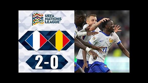 France vs Belgium 2-0 All Goals & Highlights | Nations league 2024