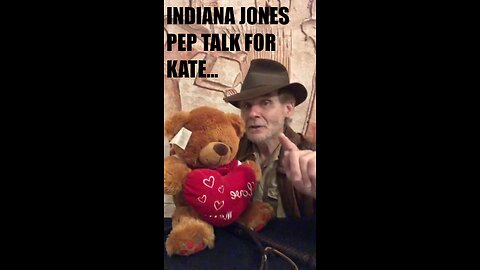 INDIANA JONES IMPERSONATOR MIKE GOLDBERG PEP TALK VIDEO GRAM