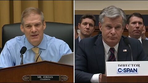 Rep Jim Jordan Corners FBI Director On Targeting Catholics