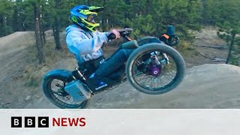 Could new tech help mountain biking become part of the Paralympics? | BBC News