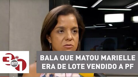 Munição para matar Marielle veio de lote vendido para a PF em 2006