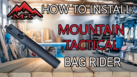 How to Install the Tikka Tac-A1 Bag Rider